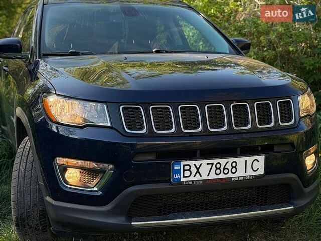 Синий Джип Компас, объемом двигателя 2.4 л и пробегом 118 тыс. км за 15000 $, фото 1 на Automoto.ua