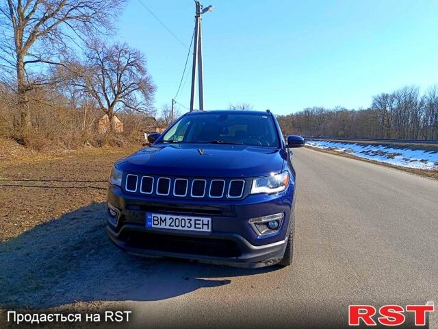 Синий Джип Компас, объемом двигателя 2.4 л и пробегом 79 тыс. км за 15999 $, фото 1 на Automoto.ua