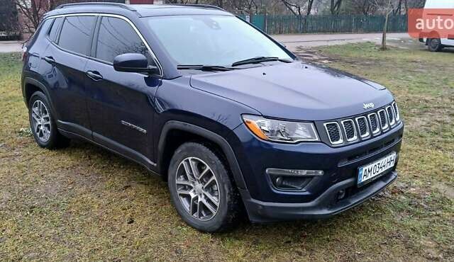 Синій Джип Compass, об'ємом двигуна 2.36 л та пробігом 35 тис. км за 17500 $, фото 1 на Automoto.ua