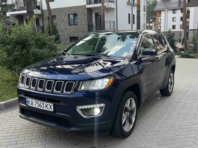 Синий Джип Компас, объемом двигателя 2.4 л и пробегом 102 тыс. км за 17500 $, фото 1 на Automoto.ua