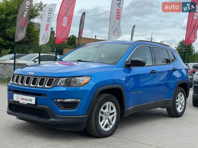 Синій Джип Compass, об'ємом двигуна 2.4 л та пробігом 132 тис. км за 13999 $, фото 1 на Automoto.ua
