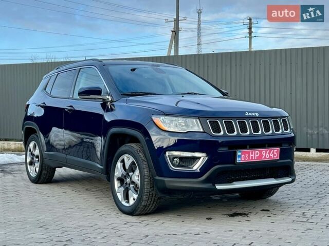 Синий Джип Компас, объемом двигателя 2.4 л и пробегом 113 тыс. км за 15999 $, фото 1 на Automoto.ua