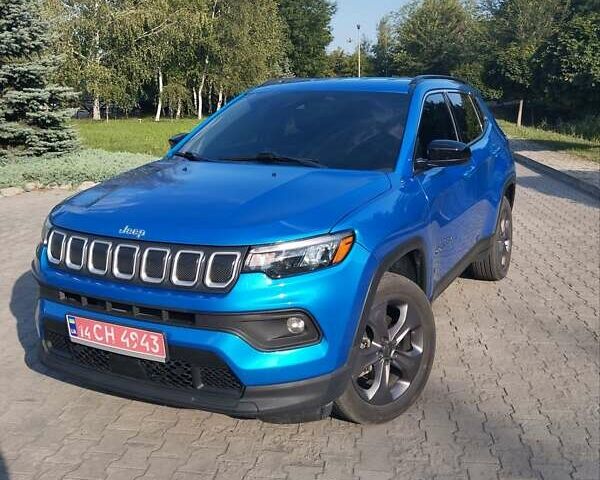 Синий Джип Компас, объемом двигателя 2.36 л и пробегом 74 тыс. км за 18300 $, фото 1 на Automoto.ua