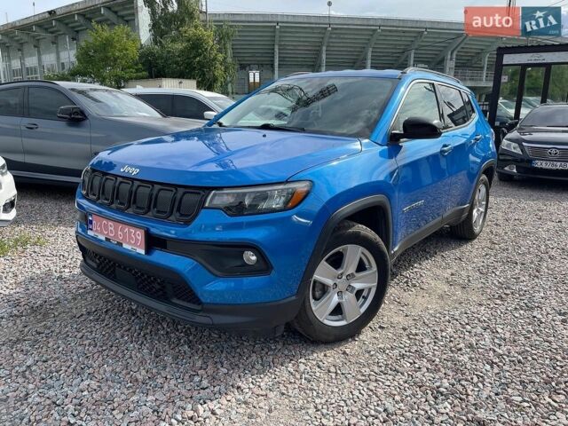 Синій Джип Compass, об'ємом двигуна 2.4 л та пробігом 114 тис. км за 16500 $, фото 1 на Automoto.ua