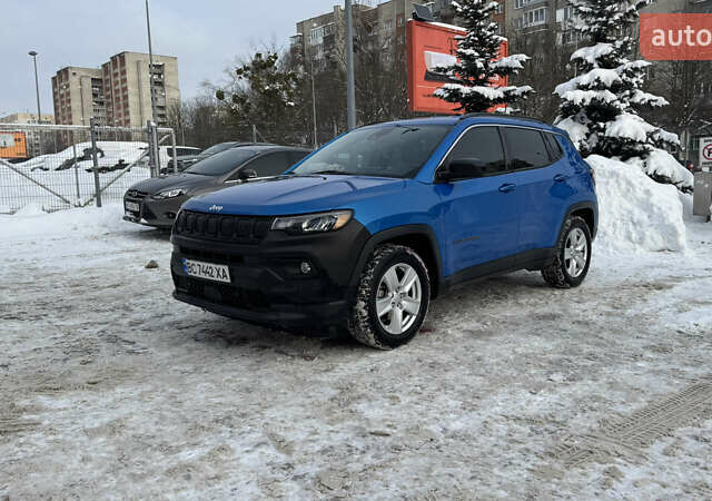 Синий Джип Компас, объемом двигателя 2.36 л и пробегом 55 тыс. км за 17499 $, фото 1 на Automoto.ua