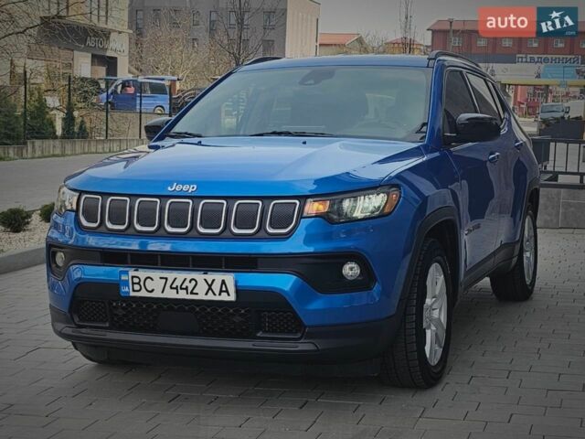 Синий Джип Компас, объемом двигателя 2.36 л и пробегом 60 тыс. км за 18599 $, фото 1 на Automoto.ua