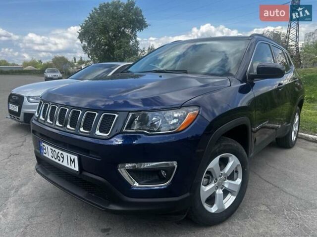 Синий Джип Компас, объемом двигателя 2.4 л и пробегом 100 тыс. км за 14999 $, фото 1 на Automoto.ua