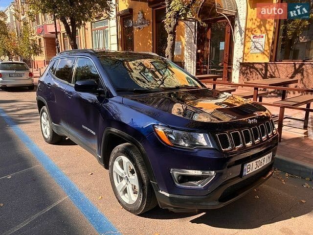 Синий Джип Компас, объемом двигателя 2.36 л и пробегом 135 тыс. км за 13399 $, фото 1 на Automoto.ua