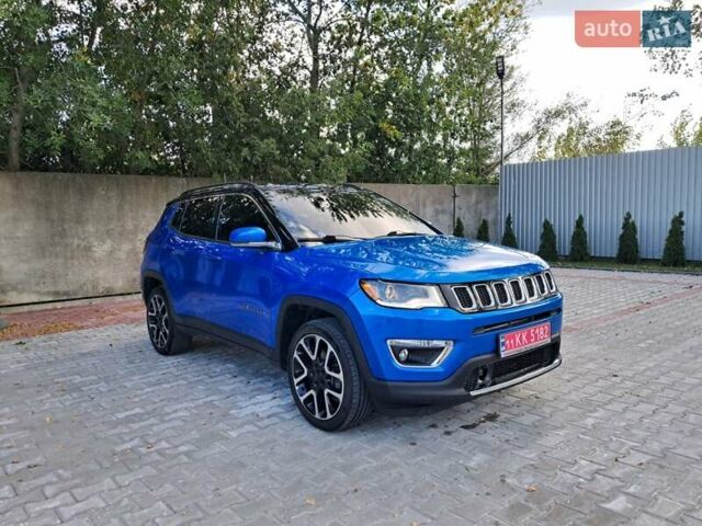 Синий Джип Компас, объемом двигателя 2.36 л и пробегом 167 тыс. км за 17199 $, фото 1 на Automoto.ua