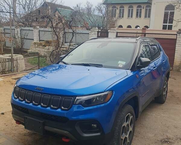 Синий Джип Компас, объемом двигателя 2.36 л и пробегом 49 тыс. км за 21500 $, фото 1 на Automoto.ua