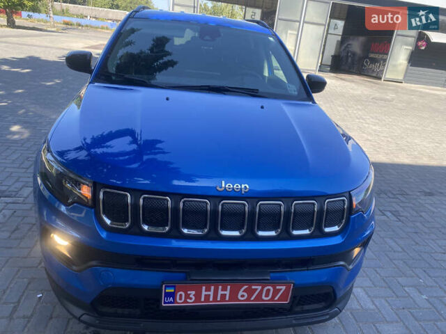 Синий Джип Компас, объемом двигателя 2.36 л и пробегом 44 тыс. км за 19300 $, фото 1 на Automoto.ua