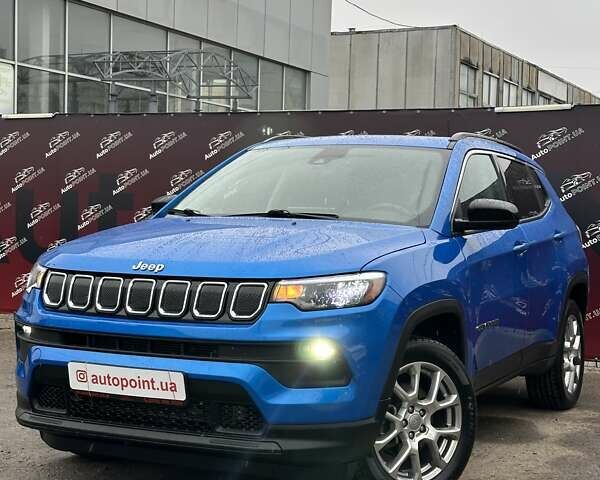 Синий Джип Компас, объемом двигателя 2.4 л и пробегом 119 тыс. км за 18500 $, фото 1 на Automoto.ua