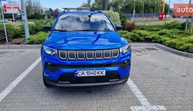 Синій Джип Compass, об'ємом двигуна 2.4 л та пробігом 79 тис. км за 19200 $, фото 1 на Automoto.ua