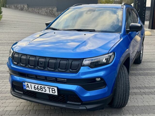 Синий Джип Компас, объемом двигателя 2.4 л и пробегом 60 тыс. км за 20700 $, фото 1 на Automoto.ua