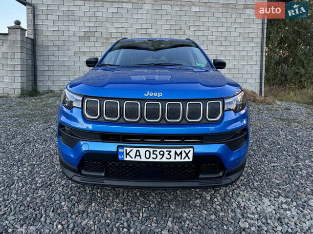 Синий Джип Компас, объемом двигателя 2.36 л и пробегом 65 тыс. км за 23000 $, фото 1 на Automoto.ua