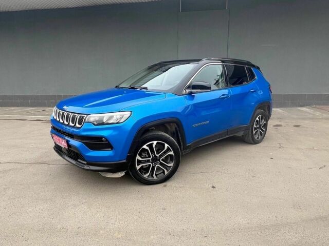 Синий Джип Компас, объемом двигателя 2.4 л и пробегом 58 тыс. км за 12500 $, фото 1 на Automoto.ua