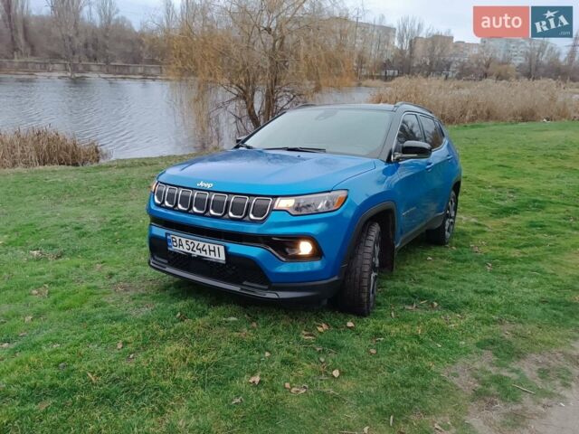 Синий Джип Компас, объемом двигателя 2.36 л и пробегом 55 тыс. км за 20900 $, фото 1 на Automoto.ua