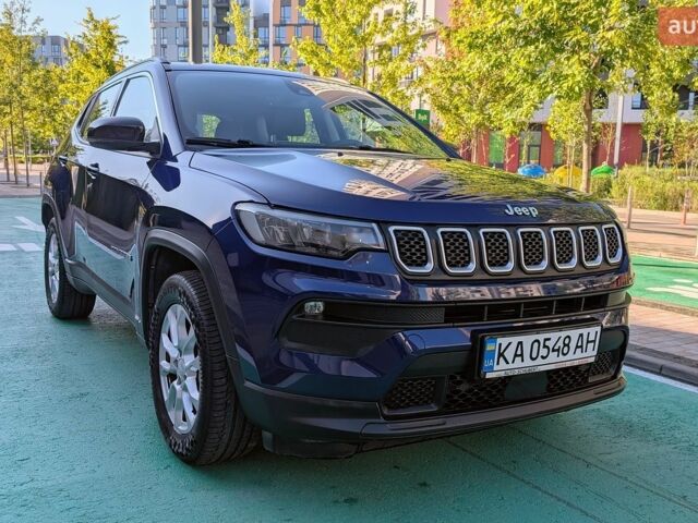 Синій Джип Compass, об'ємом двигуна 1.33 л та пробігом 97 тис. км за 20999 $, фото 1 на Automoto.ua