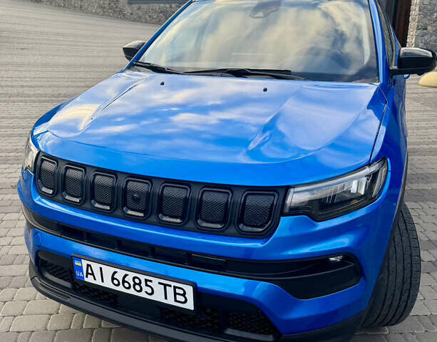 Синий Джип Компас, объемом двигателя 2.4 л и пробегом 60 тыс. км за 20700 $, фото 1 на Automoto.ua