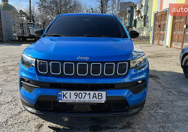 Синий Джип Компас, объемом двигателя 2.4 л и пробегом 78 тыс. км за 18900 $, фото 1 на Automoto.ua