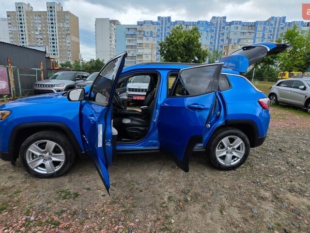 Синий Джип Компас, объемом двигателя 2.36 л и пробегом 149 тыс. км за 15999 $, фото 1 на Automoto.ua
