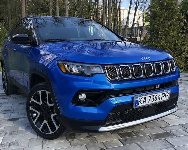 Синий Джип Компас, объемом двигателя 2 л и пробегом 28 тыс. км за 21200 $, фото 1 на Automoto.ua