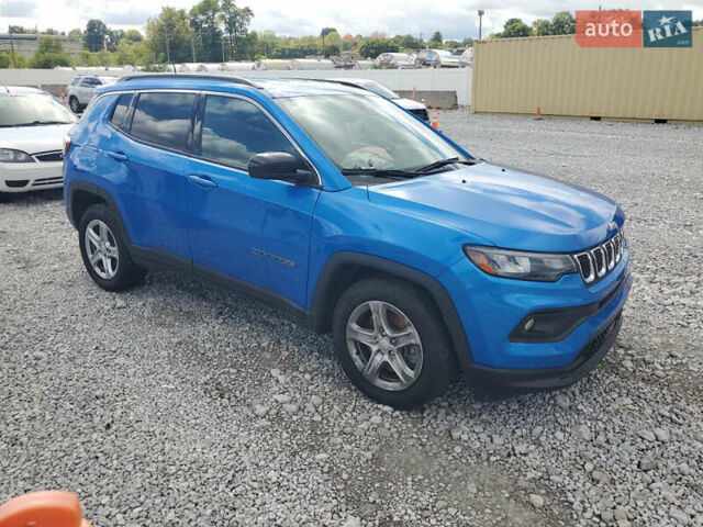 Синій Джип Compass, об'ємом двигуна 2 л та пробігом 60 тис. км за 9860 $, фото 1 на Automoto.ua