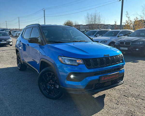 Синий Джип Компас, объемом двигателя 2 л и пробегом 82 тыс. км за 19999 $, фото 1 на Automoto.ua