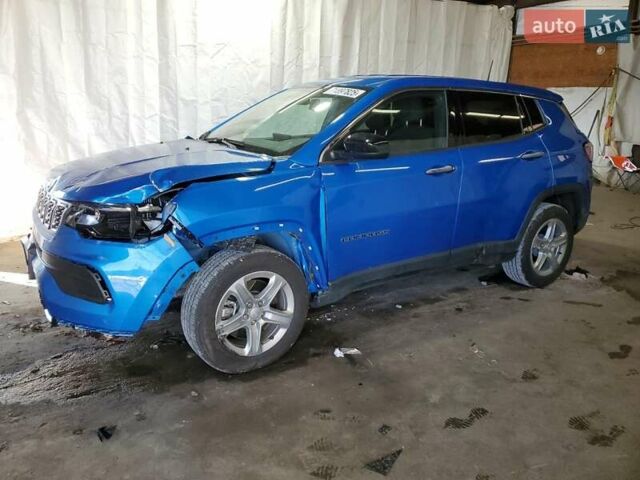 Синий Джип Компас, объемом двигателя 2 л и пробегом 9 тыс. км за 12400 $, фото 1 на Automoto.ua