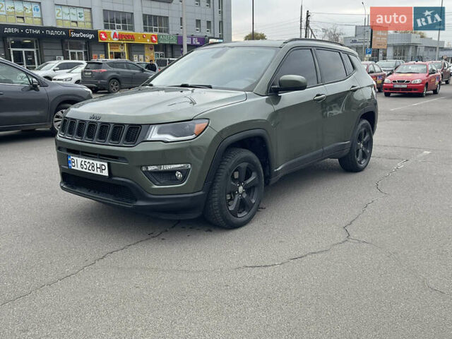 Зеленый Джип Компас, объемом двигателя 2.4 л и пробегом 101 тыс. км за 15800 $, фото 1 на Automoto.ua