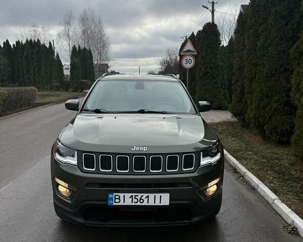 Зеленый Джип Компас, объемом двигателя 2.36 л и пробегом 103 тыс. км за 16000 $, фото 1 на Automoto.ua