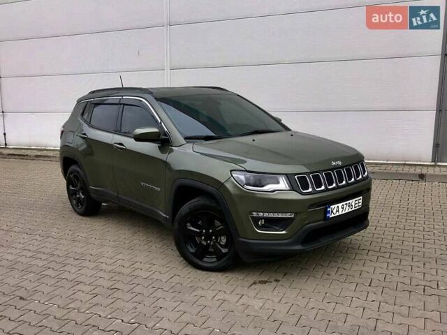 Зеленый Джип Компас, объемом двигателя 2.36 л и пробегом 129 тыс. км за 16500 $, фото 1 на Automoto.ua