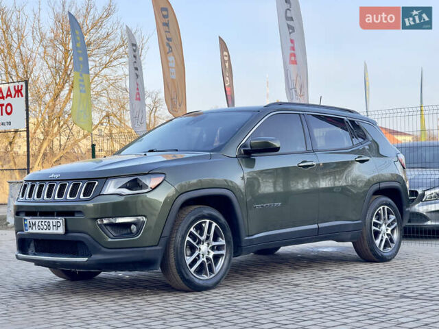 Зелений Джип Compass, об'ємом двигуна 2.4 л та пробігом 95 тис. км за 17855 $, фото 1 на Automoto.ua