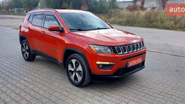 Оранжевый Джип Компас, объемом двигателя 2.4 л и пробегом 132 тыс. км за 12900 $, фото 1 на Automoto.ua