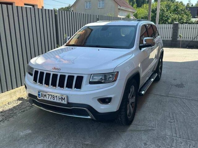Джип Grand Cherokee 2013 у Житомирі на Automoto.ua Білий Джип Grand Cherokee, об'ємом двигуна 3 л та пробігом 232 тис. км за 20000 $, фото 1 на Automoto.ua
