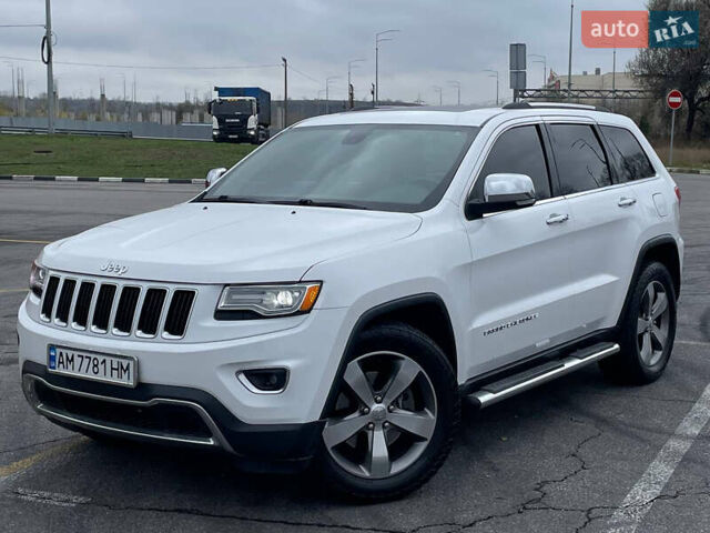 Белый Джип Гранд Чероки, объемом двигателя 2.99 л и пробегом 232 тыс. км за 18500 $, фото 1 на Automoto.ua