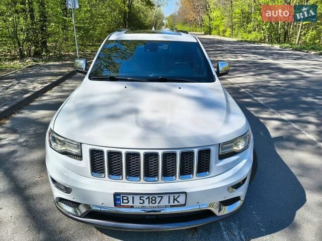 Белый Джип Гранд Чероки, объемом двигателя 2.99 л и пробегом 164 тыс. км за 21500 $, фото 1 на Automoto.ua