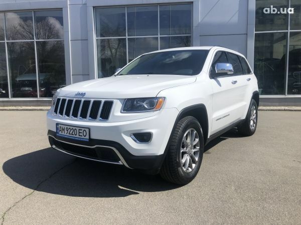 Белый Джип Гранд Чероки, объемом двигателя 3.6 л и пробегом 100 тыс. км за 23900 $, фото 1 на Automoto.ua
