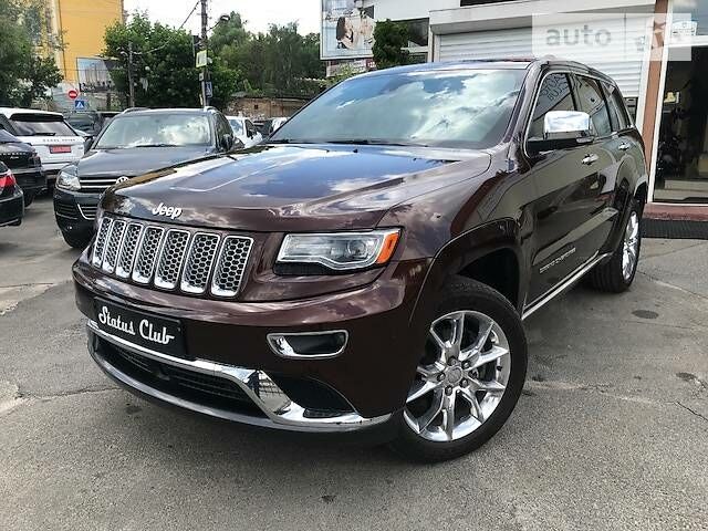 Бронзовий Джип Grand Cherokee, об'ємом двигуна 3 л та пробігом 60 тис. км за 56999 $, фото 1 на Automoto.ua