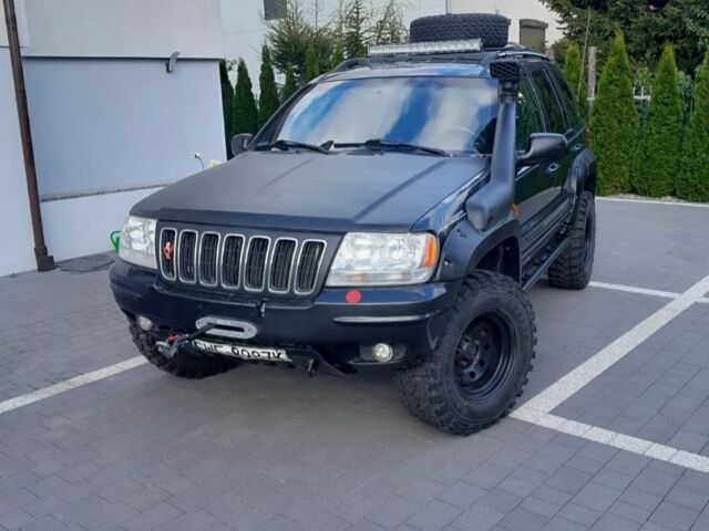 Черный Джип Гранд Чероки, объемом двигателя 2.7 л и пробегом 257 тыс. км за 3200 $, фото 1 на Automoto.ua