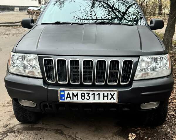 Черный Джип Гранд Чероки, объемом двигателя 2.69 л и пробегом 373 тыс. км за 5800 $, фото 1 на Automoto.ua