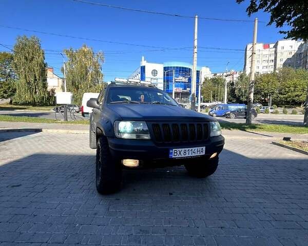 Черный Джип Гранд Чероки, объемом двигателя 2.69 л и пробегом 270 тыс. км за 11000 $, фото 1 на Automoto.ua