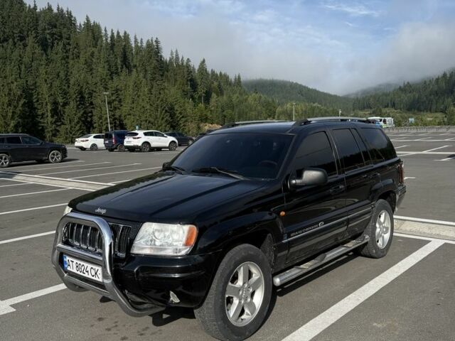 Черный Джип Гранд Чероки, объемом двигателя 2.7 л и пробегом 200 тыс. км за 9000 $, фото 1 на Automoto.ua