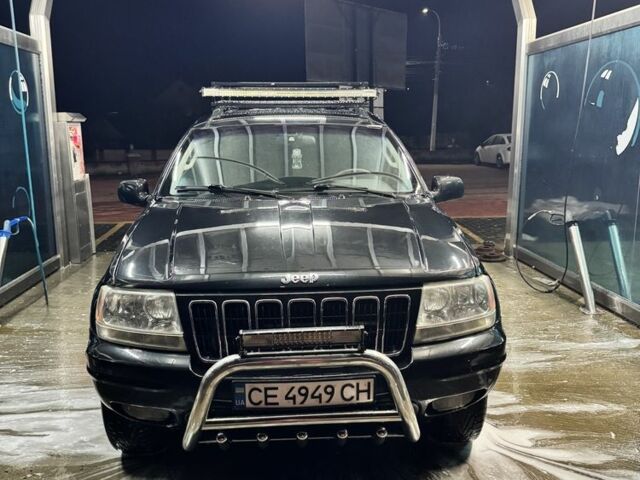 Черный Джип Гранд Чероки, объемом двигателя 2.7 л и пробегом 362 тыс. км за 4200 $, фото 1 на Automoto.ua