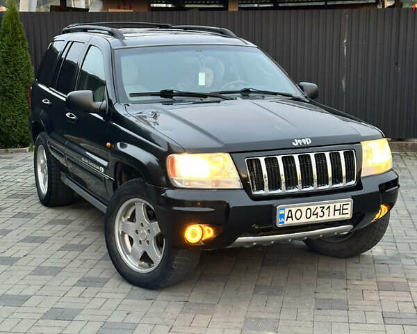 Джип Гранд Чероки 2004 в Иршава на Automoto.ua Черный Джип Гранд Чероки, объемом двигателя 2.7 л и пробегом 300 тыс. км за 8500 $, фото 1 на Automoto.ua