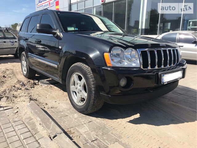 Чорний Джип Grand Cherokee, об'ємом двигуна 3 л та пробігом 190 тис. км за 11700 $, фото 1 на Automoto.ua