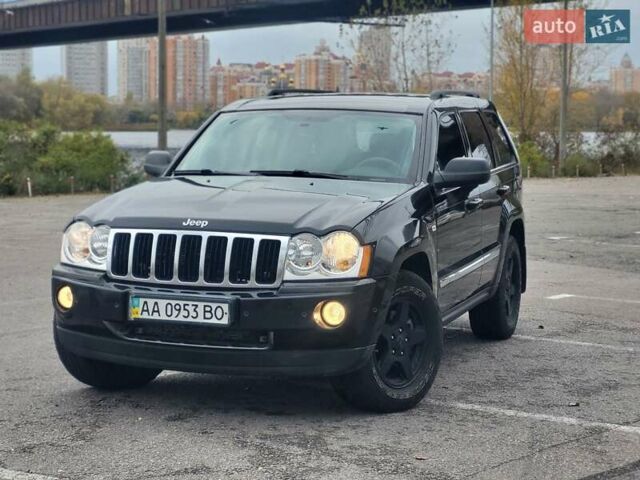 Чорний Джип Grand Cherokee, об'ємом двигуна 4.7 л та пробігом 230 тис. км за 9700 $, фото 1 на Automoto.ua