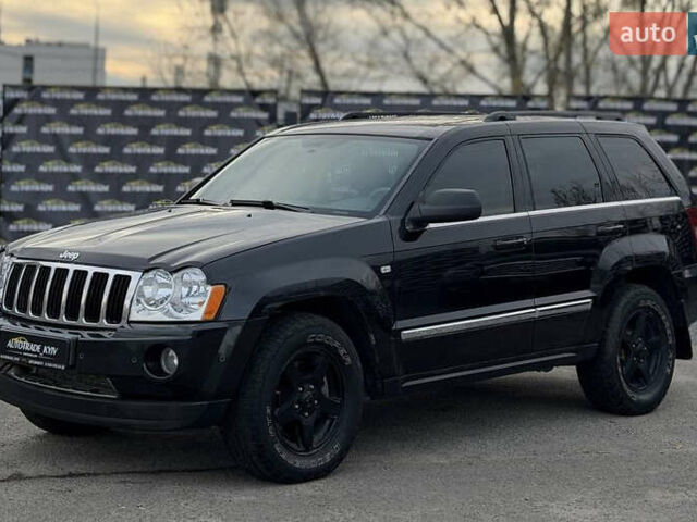 Черный Джип Гранд Чероки, объемом двигателя 4.7 л и пробегом 233 тыс. км за 7300 $, фото 1 на Automoto.ua