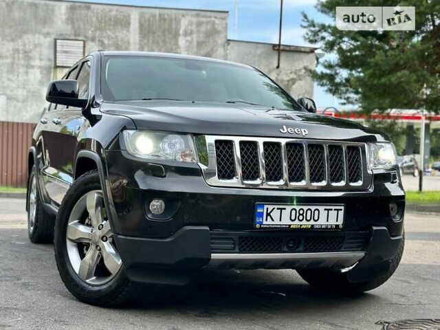 Чорний Джип Grand Cherokee, об'ємом двигуна 3 л та пробігом 215 тис. км за 19850 $, фото 1 на Automoto.ua