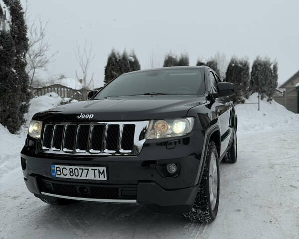 Черный Джип Гранд Чероки, объемом двигателя 3 л и пробегом 224 тыс. км за 18500 $, фото 1 на Automoto.ua